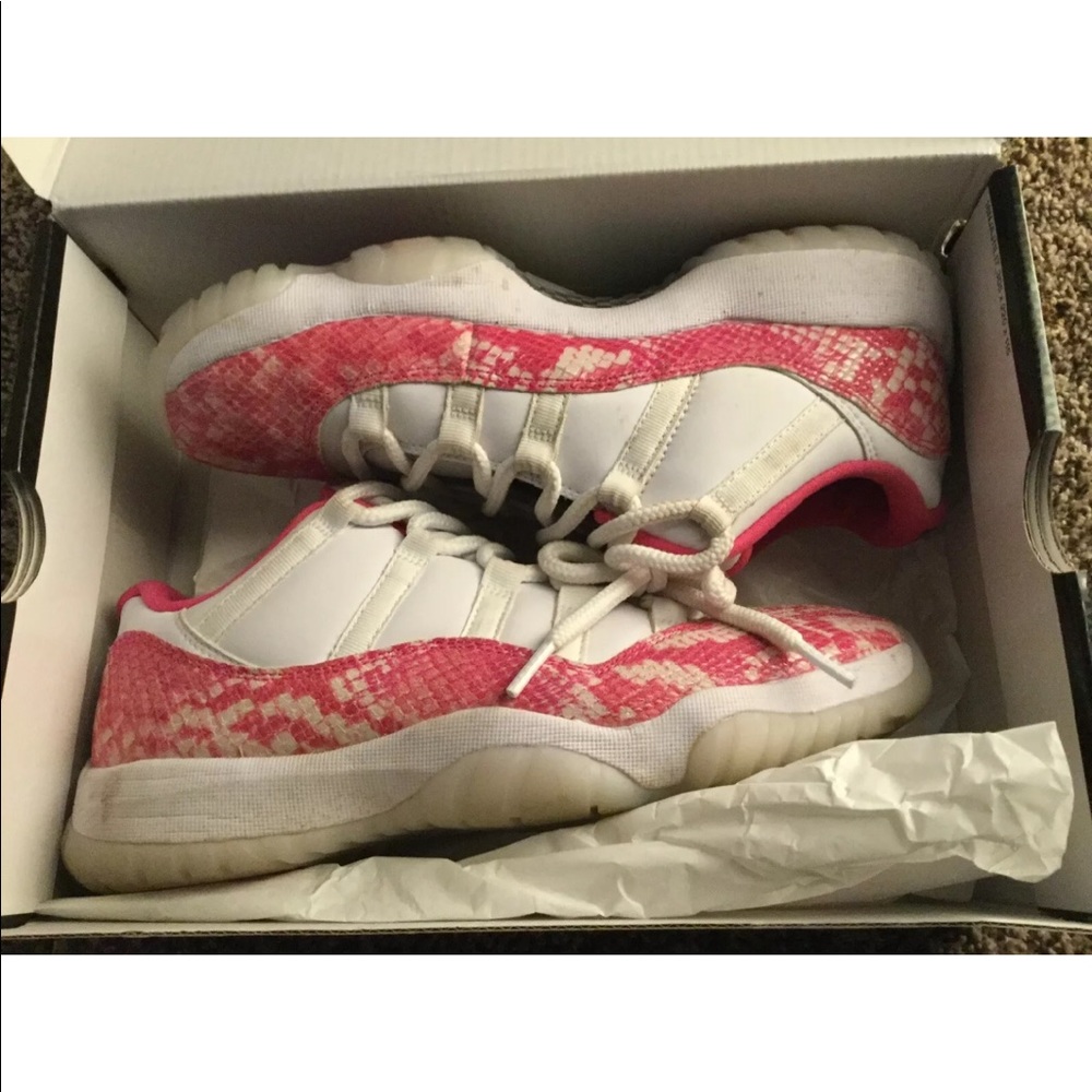 Pre-Owned Jordan 11 Retro Pink Snakeskin